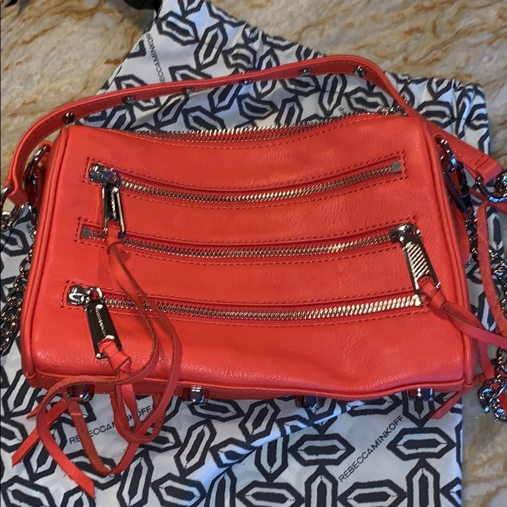 Rebecca Minkoff Orange Crossbody